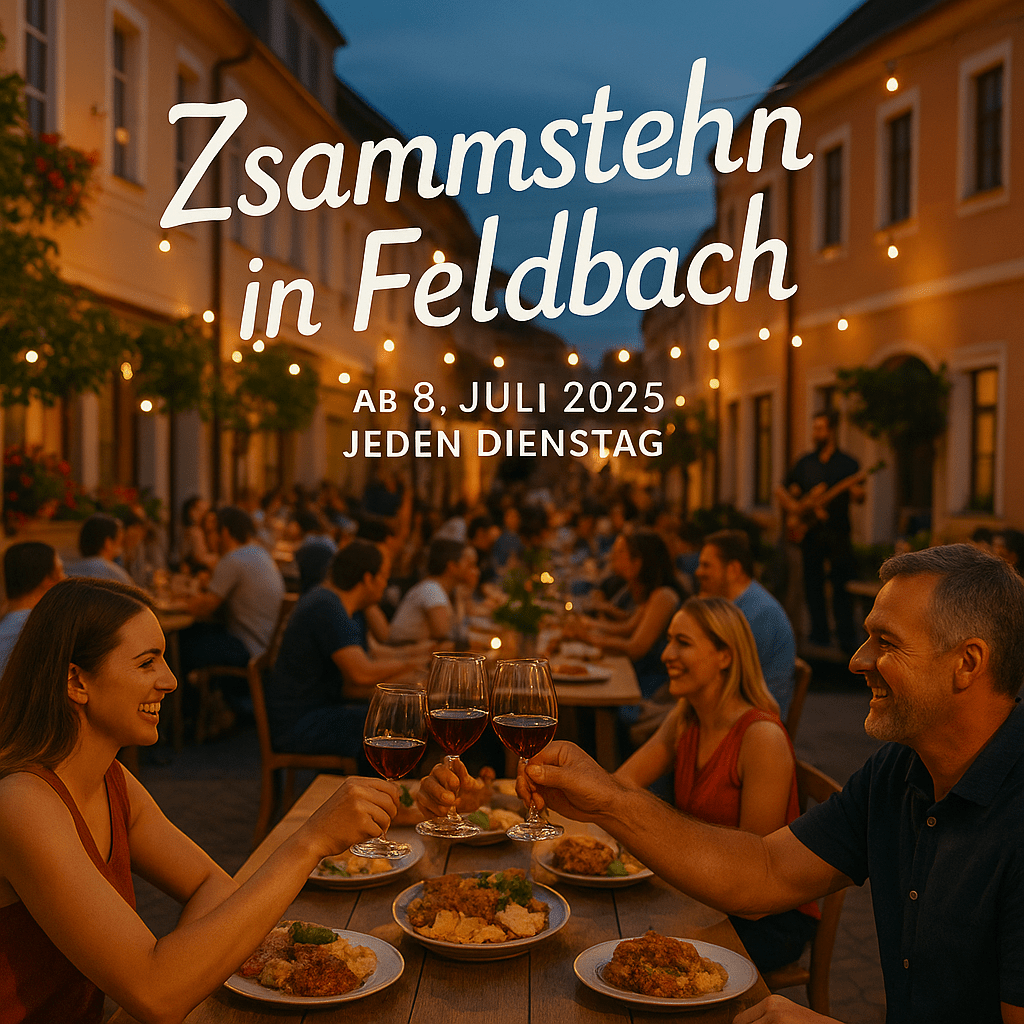 "Zsammstehn" in Feldbach